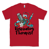 Red respiratory therapist Classic Tee - BarkalooDesign