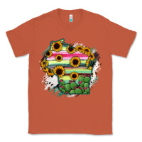 Copper Wisconsin State Map Classic Tee - RanaPortraitStore