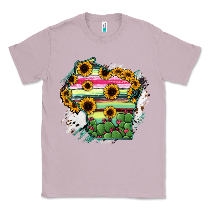 Wisconsin State Map Classic Tee by RanaPortraitStore | Teevron