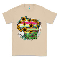Mushroom Wisconsin State Map Classic Tee - RanaPortraitStore