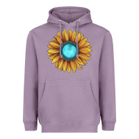 Lavender sunflower gemstone Heavyweight Hoodie - JahusDesignShop