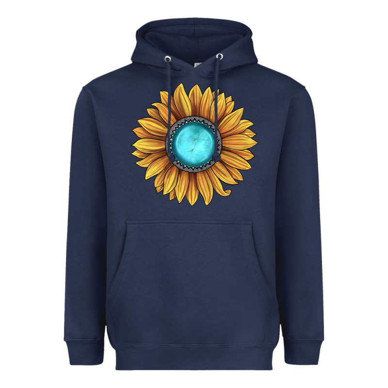 Sunflower Gemstone Heavyweight Hoodie by JahusDesignShop | Teevron