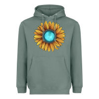Sage sunflower gemstone Heavyweight Hoodie - JahusDesignShop