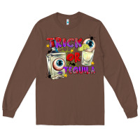 Chestnut Trick or Tequila Long Sleeve Tee - texasbilliewilder