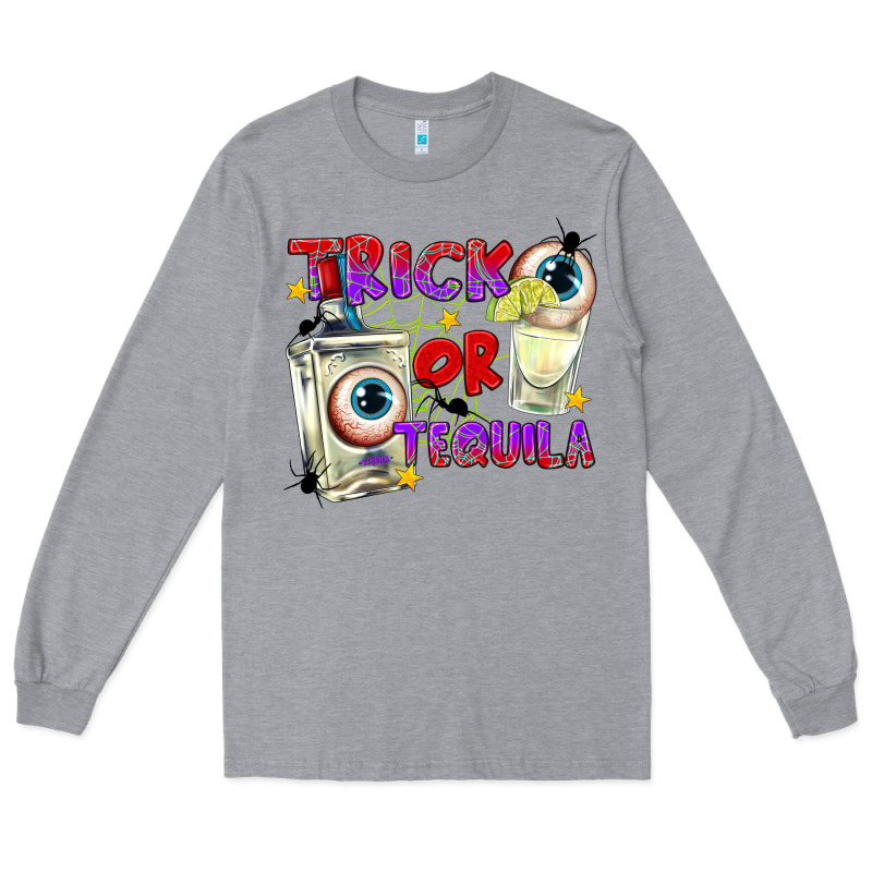 Trick Or Tequila Long Sleeve Tee by texasbilliewilder | Teevron