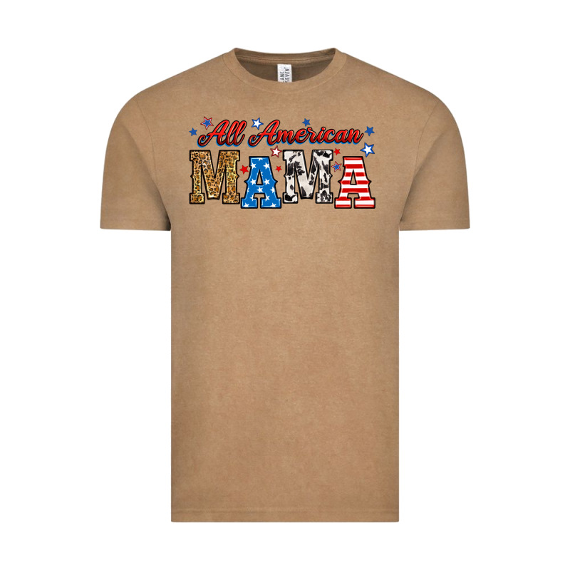 All American Mama Vintage Tee by RanaPortraitStore | Teevron