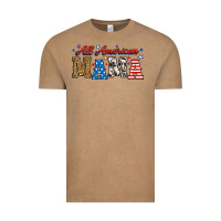 Vintage Coffee all american mama Vintage Tee - RanaPortraitStore