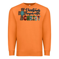 Carrot christmas begins with christ Premium Sweatshirt - AdoDesignShop
