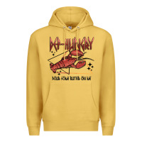 Antique Gold def hungry pour dome butter on me Premium Hoodie - MaliasSmallBusiness