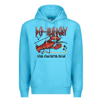 Ocean Blue def hungry pour dome butter on me Premium Hoodie - MaliasSmallBusiness