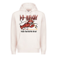 Pale Pink def hungry pour dome butter on me Premium Hoodie - MaliasSmallBusiness