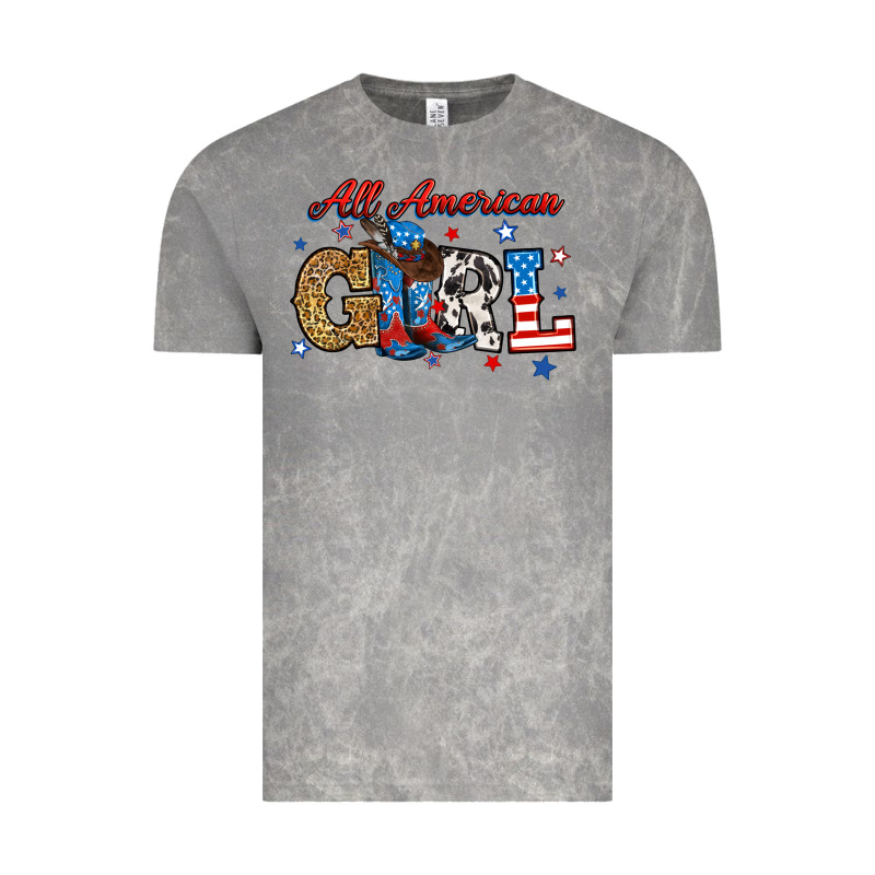 All American Girl Vintage Tee by RanaPortraitStore | Teevron
