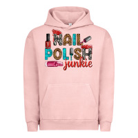 Pigment Salmon nail polish junkie bbs Urban Hoodie - BundleAndBundleShop