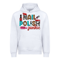 White nail polish junkie bbs Urban Hoodie - BundleAndBundleShop