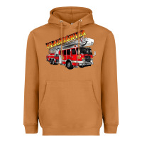 Meerkat firefighter fire truck Heavyweight Hoodie - Artiststas