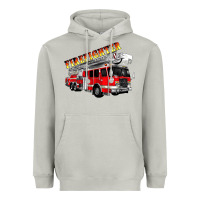 Moon Dust firefighter fire truck Heavyweight Hoodie - Artiststas