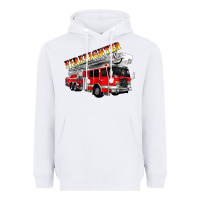 Firefighter Fire Truck Heavyweight Hoodie | Teevron