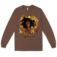 Chestnut melanin queen Long Sleeve Tee - Zillion Design Studio