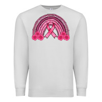 Dove Grey breast cancer rainbow Premium Sweatshirt - AdoDesignShop
