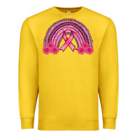 Lemon breast cancer rainbow Premium Sweatshirt - AdoDesignShop