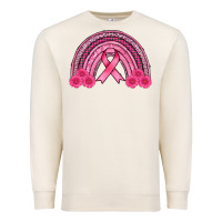 Sandshell breast cancer rainbow Premium Sweatshirt - AdoDesignShop