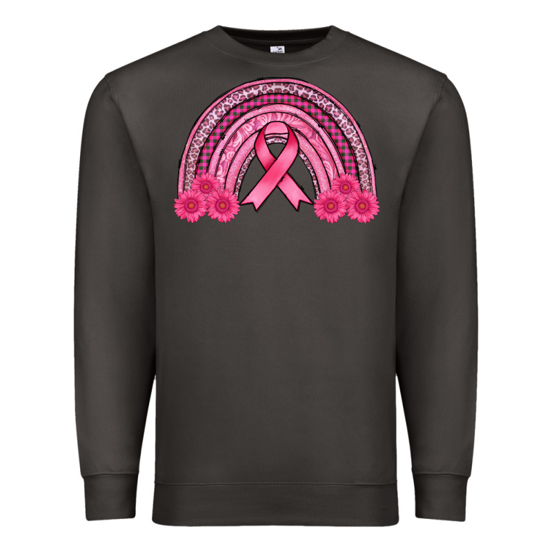 Breast Cancer Rainbow Premium Sweatshirt by AdoDesignShop | Teevron