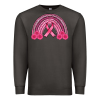 Smoke breast cancer rainbow Premium Sweatshirt - AdoDesignShop