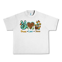 Lunar Rock peace love jesus Urban Heavy Tee - texasbilliewilder