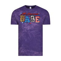 Cloud Purple all american babe Vintage Tee - RanaPortraitStore