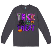 Smoke Trick or Treat Long Sleeve Tee - texasbilliewilder