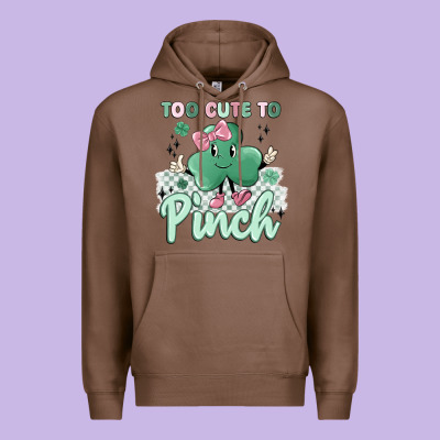 Too Cute To Pinch Premium Hoodie Designed By Maliassmallbusiness