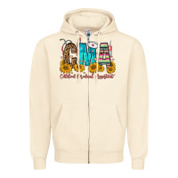 Sandshell cma certified medical assistant Zipper Hoodie - FaDigitalArtStudio