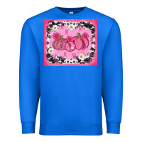 True Royal breast cancer pumpkins Premium Sweatshirt - AdoDesignShop