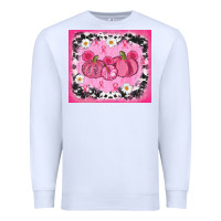 White breast cancer pumpkins Premium Sweatshirt - AdoDesignShop