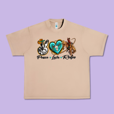 Urban Heavy Tee peace love rodeo