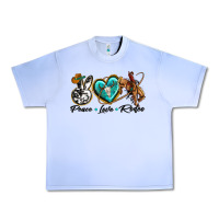 Grape Ice peace love rodeo Urban Heavy Tee - texasbilliewilder