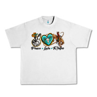 Lunar Rock peace love rodeo Urban Heavy Tee - texasbilliewilder