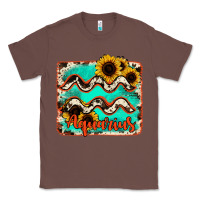 Chestnut aquarius turquoise cowhide Classic Tee - RanaPortraitStore