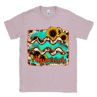 Lilac aquarius turquoise cowhide Classic Tee - RanaPortraitStore
