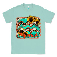 Seafoam aquarius turquoise cowhide Classic Tee - RanaPortraitStore