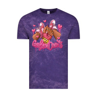 Cloud Purple galentines afro girl sneakers Vintage Tee - RanaPortraitStore