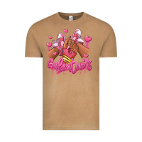 Vintage Camel galentines afro girl sneakers Vintage Tee - RanaPortraitStore