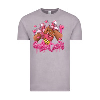 Vintage Zinc galentines afro girl sneakers Vintage Tee - RanaPortraitStore