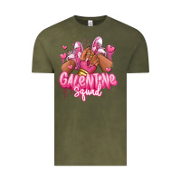 Vintage Olive galentine squad afro girl sneakers Vintage Tee - RanaPortraitStore