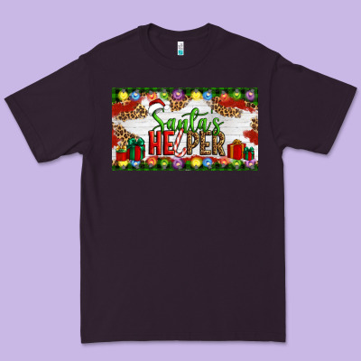 Christmas Santa's Helper Premium Tee Designed By Artiststas