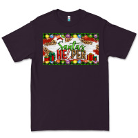 Plum Christmas Santa's Helper Premium Tee - Artiststas