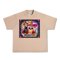 Burro dia de los muertos Urban Heavy Tee - Zillion Design Studio