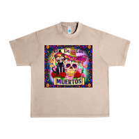 French Oak dia de los muertos Urban Heavy Tee - Zillion Design Studio