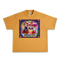 Peanut Butter dia de los muertos Urban Heavy Tee - Zillion Design Studio