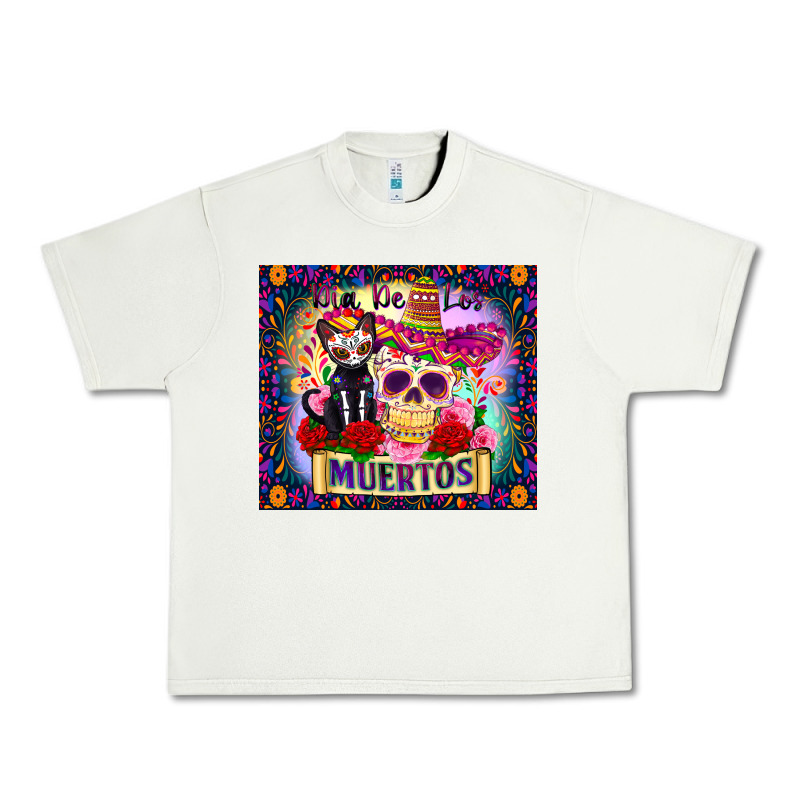 Dia De Los Muertos Urban Heavy Tee by Zillion Design Studio | Teevron